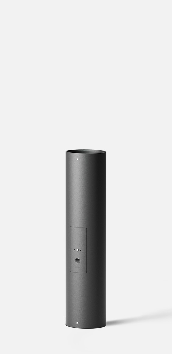 Integral emergency lighting battery