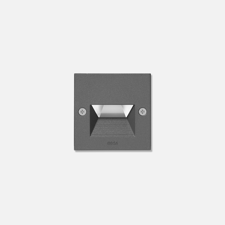 Recessed wall luminaire