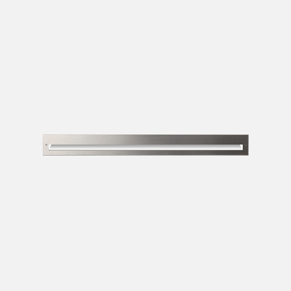 Recessed wall luminaire