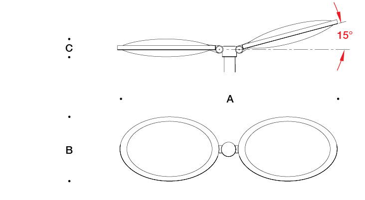 Asymmetric wide beam · Twin