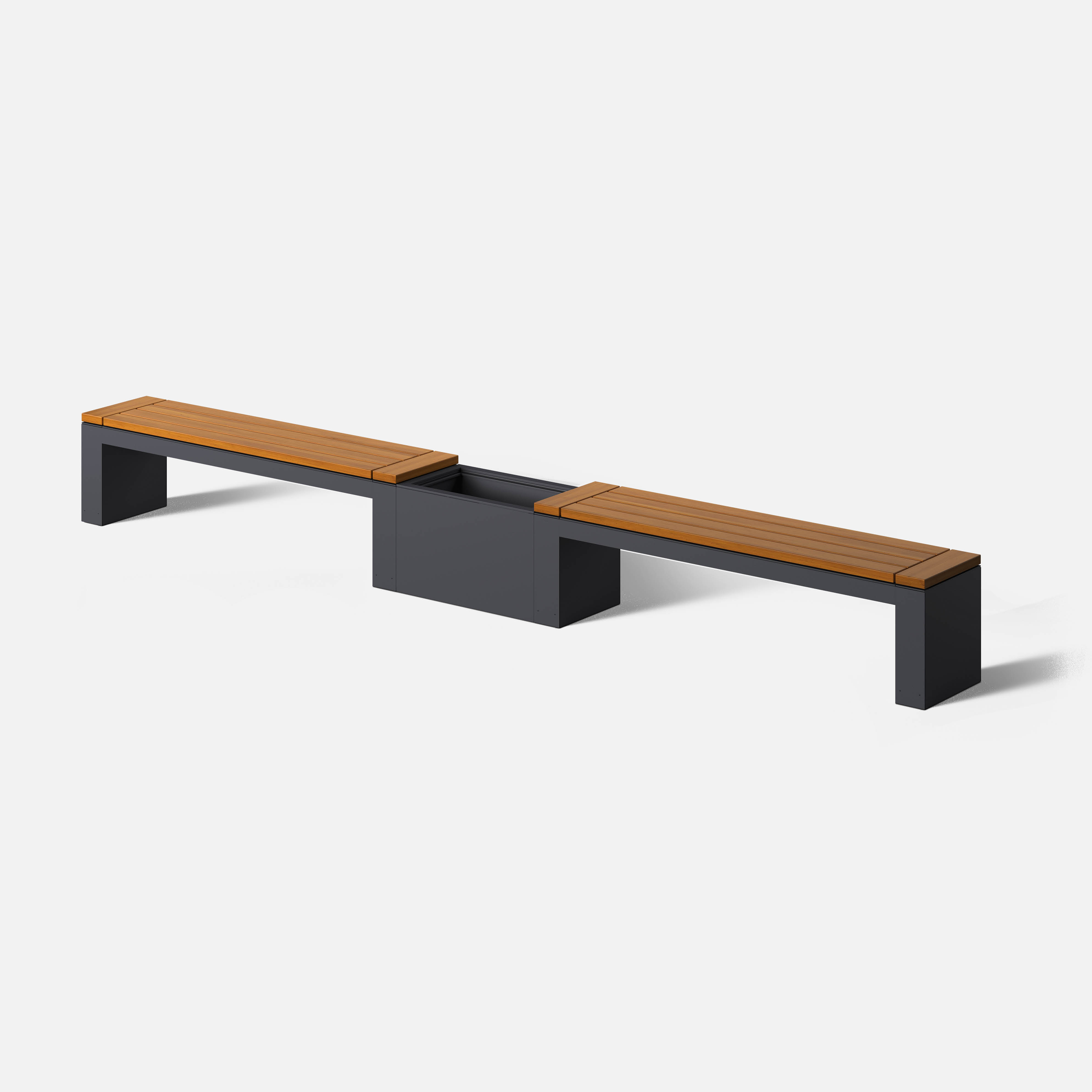 Bench and planter