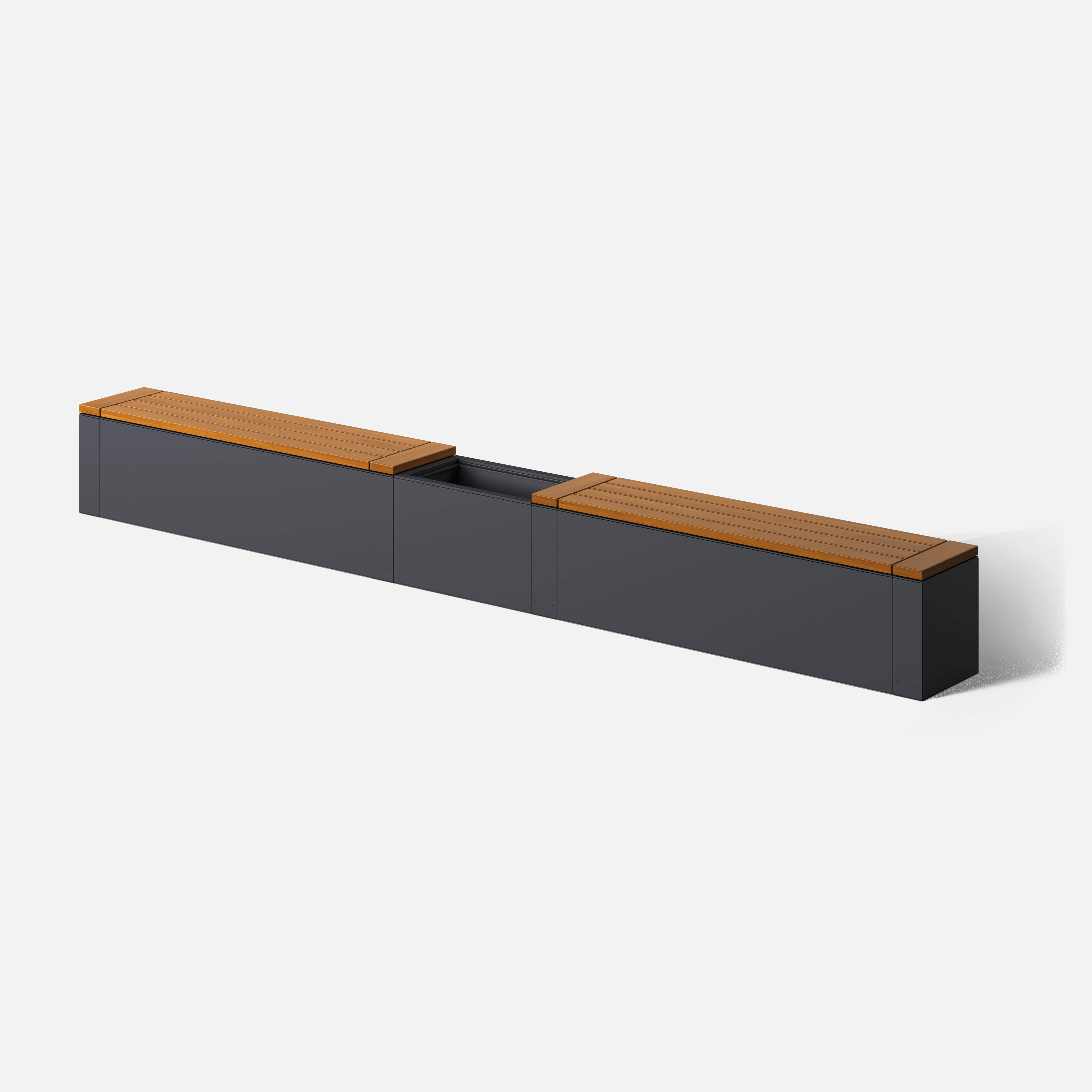 Bench and planter
