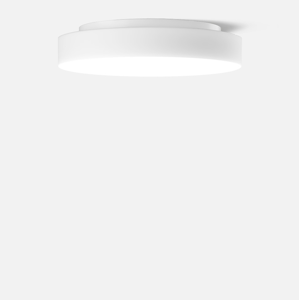 Ceiling and wall luminaire