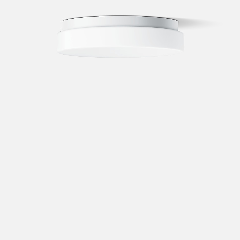 Ceiling and wall luminaire